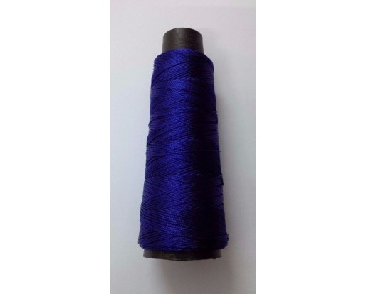 NAVY BLUE - 175+ Yards Viscose Rayon Art Silk Thread Yarn - Embroidery Crochet Knitting Lace Trim Jewelry